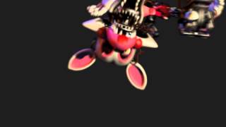 FNAF 2 Mangle Jumpscare [upl. by Rasure]