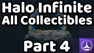 Halo Infinite  All Collectibles Part 4 Graveyards  Guide [upl. by Euqinommod160]