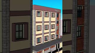 PU College Design Sketchup File For Free Download Now Click to Attact Video shorts ytshorts [upl. by Sseb]