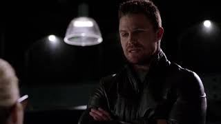 Arrow 4x15 Team Arrow finds out about William [upl. by Eekorehc]