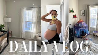 DAILY VLOG juneteenth a day off homegoods shop with me getting the nursery ready progress [upl. by Rogovy874]