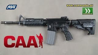 Airsoft CAA M4 Carbine Gas BlowBack 450 Fps 6mm [upl. by Jen]