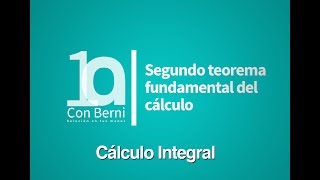 Segundo teorema fundamental del cálculo integral  Ejemplo 1 [upl. by Anwahsak]