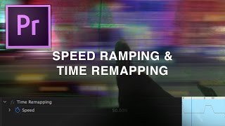 Adobe Premiere Pro CC Tutorial Easy Speed Ramping Effect Time Remapping How to [upl. by Cleres]