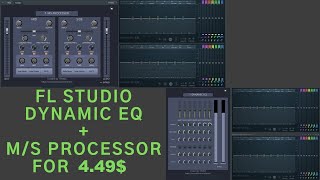 PATCHER PRESET FL Studio Dynamic EQ  MS Processor for sale [upl. by Pearman]