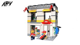 LEGO 樂高 40305 樂高商店 快速組裝  LEGO 40305 Microscale LEGO® Brand Store Speed Build [upl. by Baillie]