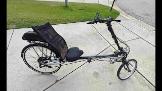 Recumbent ebike Conversion [upl. by Cybill]