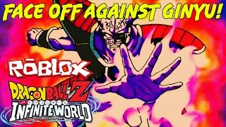 Fighting Captain Ginyu  Roblox Dragon Ball Z Infinite World [upl. by Annabelle38]