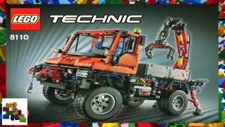 LEGO instructions  Technic  8110  MercedesBenz Unimog U 400 Book 4 [upl. by Tarkany]