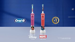 Cepillado super divertido con los eléctricos OralB para niños [upl. by Watts]