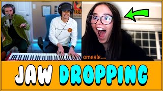 Pianist and Rapper AMAZE Strangers on Omegle [upl. by Anawik]