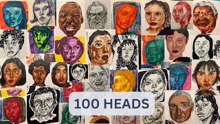 100 heads in 10 days ✧ 100 heads challenge  tips [upl. by Adnilema480]