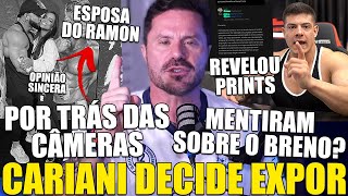 CARIANI EXPÕE TUDO SOBRE ESPOSA DO RAMON AO VIVO E DÁ SUA OPINIÃO SINCERA  BRENO ESCLARECE SITUAÇÃO [upl. by Annahgiel]