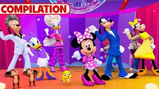 Minnies BowToons Party Palace Pals S2 🎀  NEW 1 Hour Compilation  Full Season disneyjr [upl. by Yim]