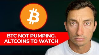 Bitcoin preparing for the next move  watch these 6 altcoins bottoming my thoughts on crypto [upl. by Jardena]