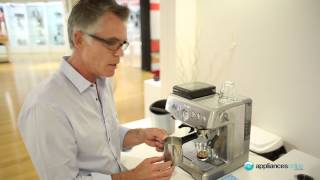 How to make the perfect cup of coffee using the Breville BES860  Appliances Online [upl. by Edik]