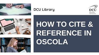 How to cite and reference in OSCOLA [upl. by Sedda]