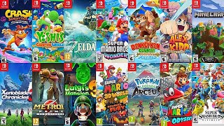 Top 50 Best Must Play SWITCH Games in 2024  Best NINTENDO SWITCH Games UPDATED 2024 [upl. by Sito572]