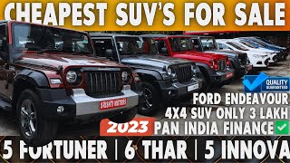 Cheapest Endeavour Just ₹350 Lakhs  Cheapest SUVs For Sale In Delhi  Pan India Finance [upl. by Doy453]