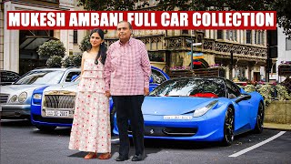 Mukesh Ambani Full Car Collection 2023 [upl. by Akerdnahs851]