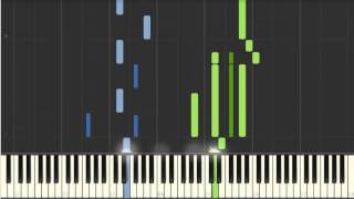 Naruto  Hokage Funeral Piano Tutorial Synthesia [upl. by Atinauq59]