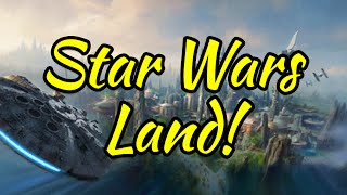 Star Wars Land Announced at D23 in Disney World amp Disneyland [upl. by Griz]