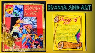 Drama and Art In Education  BED First Year  Practical File  By Rupali Jain  MDUKUKCRSUIGNOU [upl. by Ameer]