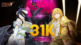 31K FREYR  ALBEDO BELGIUS HELL PUSHWEEK 7DS Grand Cross [upl. by Pape]