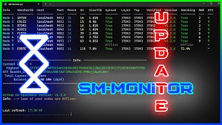 SMMonitor Update  Spacemesh [upl. by Cormac]