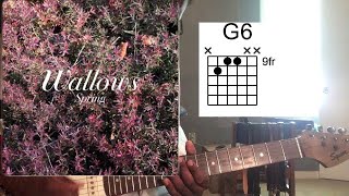 Wallows  These Days Guitar Tutorial [upl. by Kally505]