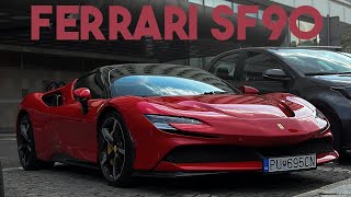 Ferrari SF90 Stradale  Warsaw [upl. by Notaek]