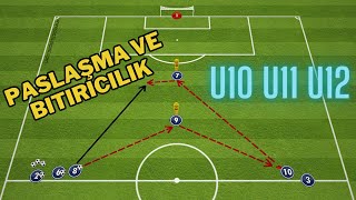 U10 U11 U12 İçin Paslaşma ve Bitiricilik Antrenmanı [upl. by Mcgrody976]