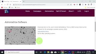 Lesson 4 Information about Astrometrica [upl. by Eva]