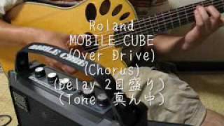 Roland MOBILE CUBE インプレ（エレアコ） エレキ風 [upl. by Richlad]