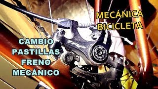 Cómo cambiar 🛠 las pastillas de freno de disco en la bicicleta [upl. by Ortiz799]