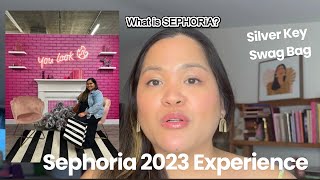 MY SEPHORIA 2023 EXPERIENCETIPS WHAT TO EXPECT amp SILVER KEY SWAG BAG [upl. by Pia317]