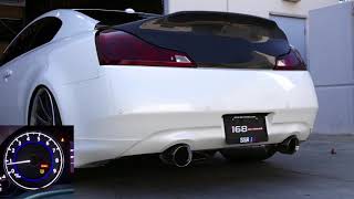 Tanabe Touring Medalion Exhaust for 2014 Infiniti Q60 RWD [upl. by Hellene]