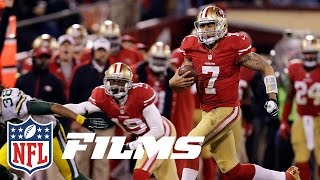 10 Kaepernick Torches the Packers 2012 Divisional  NFL Films  Top 10 Playoff Performances [upl. by Enaasiali]