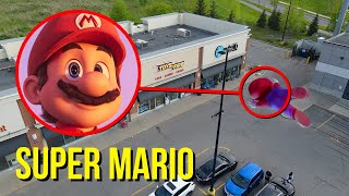 DRONE CATCHES SUPER MARIO AT HAUNTED TOY STORE WE FOUND THEM [upl. by Madden]