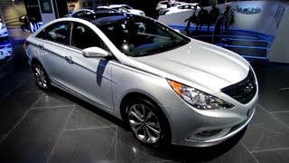 2013 Hyundai Sonata 20T Limited  Exterior and Interior Walkaround  2012 Los Angeles Auto Show [upl. by Amar]