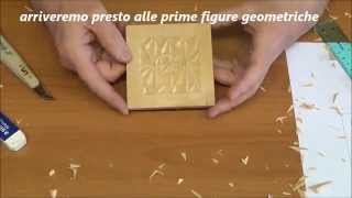 Video corso di intaglio legno a punta di coltello per principianti [upl. by Eiboh883]