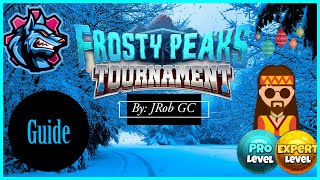 Golf Clash Frosty Peaks  Pro amp Expert Tournament Guide amp In Depth WalkThrough Grünberg Slopes [upl. by Ainnet]