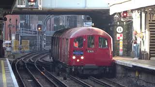 London Underground 1938 Stock 10012 and 11012 Circle Line Railtour [upl. by Assillam834]