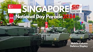 NDP 2024 Singapore National Day Parade Mobile column [upl. by Ahsinoj]