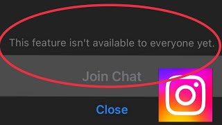 Instagram Fix This feature isnt available to everyone yet broadcast problem solve [upl. by Neall]