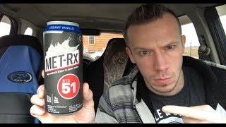 Honest Reviews MetRx RTD High Protein Shake  Creamy Vanilla Yuck [upl. by Nyrol665]