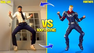 FORTNITE DANCES IN REAL LIFE Hugo Hilaire What You Want Tiktok and Icon Series Dances [upl. by Eninotna]