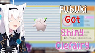 Fubuki Got Shiny Clefairy from quotSantaquot [upl. by Yrrol349]