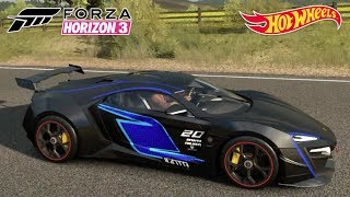 Jackson Storm Lykan Hypersport no Jogo Forza Horizon 3 DLC Hot Wheels [upl. by Aydni]