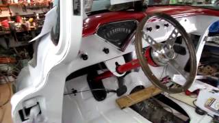 55 Chevy trucksteering column installed [upl. by Sawyer]